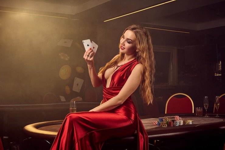 Live Baccarat dealer streaming from our studio on ceri88 login